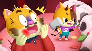 Go away! Cavity Germs | Good Habits Song | Kids Song | Daddy and Mimi | MeowMi Family Show