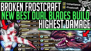 New Secret Best Dual Blades Build - Highest Damage - Monster Hunter World Iceborne! #mhw