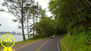 Scenic Drive ROAD 101 [4K 10 bit] - Coastal Road, Olympic National Park, Washington State