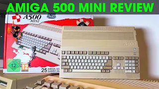 Amiga A500 Mini Full Review - Every Game, Demos & Workbench