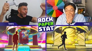 WE PACKED SO MANY🔥 EPIC RULEBREAKER Rock Paper Stat vs @ItsItsJames (fifa 23)