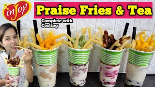 Praise Fries and MilkTea in a Cup Using InjoyPh Product With Tipid Tips Atbp