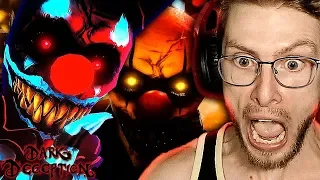 FOUR GOLIATH CLOWNS CHASING ME! | Dark Deception Chapter 3 Gameplay! (Crazy Carnevil)