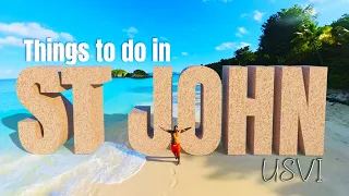 24 hours in ST JOHN, Virgin Islands (The best things to do in one day)