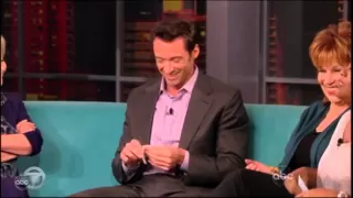 Hugh is on The View