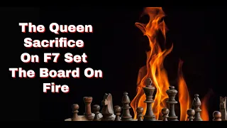 The Queen Sacrifice On F7 Set The Board On Fire | Geller vs Anikaev: 47th USSR Championship 1979