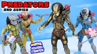 Predator Collection Action Figures 2nd Lanard Series vs NECA Review!