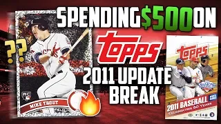 $500 TARGET PACKS?! 2011 Topps Update