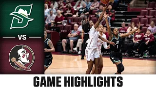 Stetson vs. Florida State Women's Basketball Highlights (2022-23)