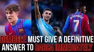 Barcelona Expect To Hear Dembele’s DEFINITIVE ANSWER: Man City Ask For €60M For Ferran | Gavi & Ansu