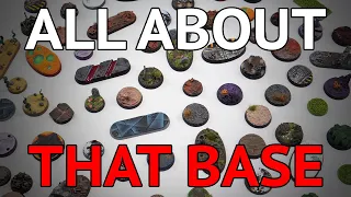 Most Miniature Bases SUCK! Here are Tips to Help!