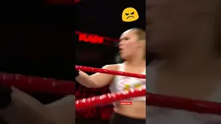 Alexa bliss slap Ronda Rousey angry 😠👹# short video# viral video