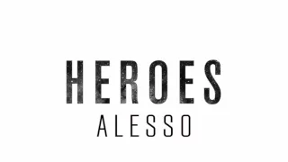 Heroes Alesso 💜 lyric video sped up 💜