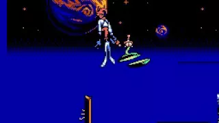 Video Game Glitch 152C: Earthworm Jim 3 (NES Pirate, Hummer Team) Double Death Glitch/-0 lives!