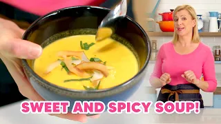 Chef Anna Olson's Sweet and Spicy Carrot Soup, Inspired by Bangkok!