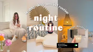 MY NIGHT ROUTINE 🌙 | easy tips for healthy sleep habits, how to stay asleep all night