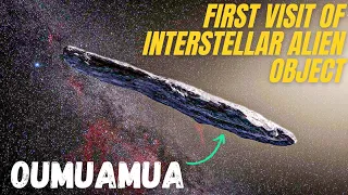 First visit of an interstellar alien object OUMUAMUA | Oumuamua an Alien spaceship UNIECO #shorts