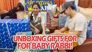UNBOXING GIFTS FOR BABY RABBI! | DEDICATION DAY GIFTS | Jacq Tapia