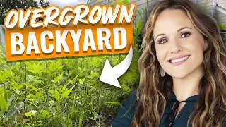 THIS is the Craziest Yard I Have Ever Cut! Free Backyard Lawn Care Makeover for New Homeowner