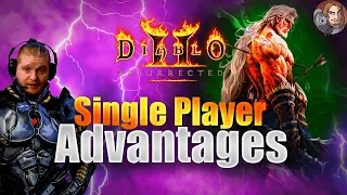 D2R - The Advantages Of Single Player Gameplay (With Links!)