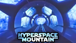 (4K) Hyper Space Mountain (FULL RIDE POV FRONT ROW) 2022 Disneyland Star Wars Roller Coaster