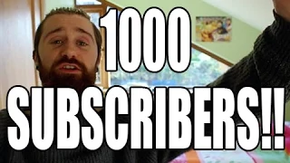 Vlog - 1000 subscribers!! :) :) + Q&A