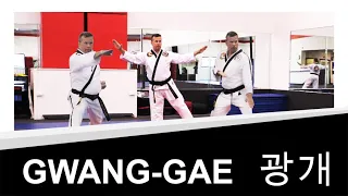 Gwang Gae 광가 | First Degree Black Belt Taekwondo America Form