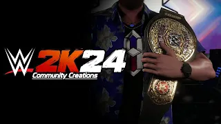 World Tag Team Championship (2024) - WWE 2K24 Community Creations