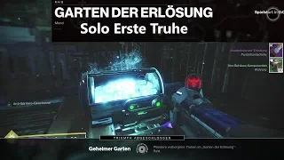 Destiny 2 : Garden of Salvation Raid ( Solo First Chest )