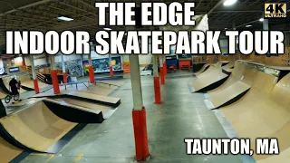 The Edge Indoor Skatepark Tour | Taunton, MA