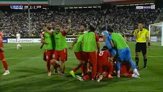 هدف عمر السومة القاتل في مباراة سوريا وإيران 2-2 | تصفيات كأس العالم 2018