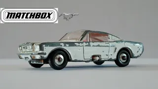 Lesney Matchbox Mustang no.8 restoration.-Episode 15