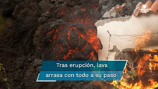 Así se ve la isla de La Palma tras la erupción del volcán Cumbre Vieja