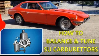 How to Tune & Balance SU Carburettors