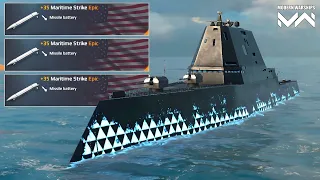 Maritime Strike - New Epic Missile Gameplay - Modern Warships