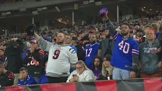 Fans at the game react to Damar Hamlin collapse