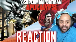 First Time Watching "Superman/Batman: Apocalypse" Movie Reaction
