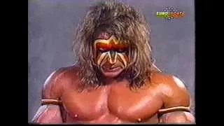 Ultimate Warrior, Wrestlemania VI Build Up