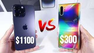 Samsung Galaxy Note 10 Plus VS iPhone 14 Pro Max! (Cameras, Speed Test, Display & Speakers)