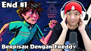 Berpisah Dengan Freddy - Five Nights at Freddy's Security Breach ( FNAF ) Indonesia - (Ending 1)