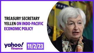 Treasury Secretary Yellen on Indo-Pacific economic policy