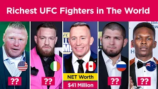 Top 11 Richest UFC Fighters in The World 2023