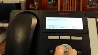 Avaya IP office Sending a message using Visual Embedded Voicemail