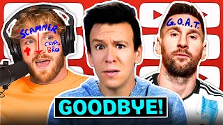 Logan Paul "Exposed" and Cancelled, Lionel Messi World Cup Controversy, Elon Musk Stepping Down, &