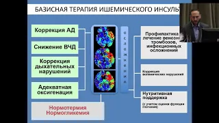 Н.А. Шамалов. Современный взгляд на базисное лечение ишемического инсульта.