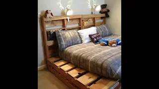 150 DIY PALLET Design Creative Ideas - 2017 - Cheap Recycled Bed Couch Sofa Table No.1