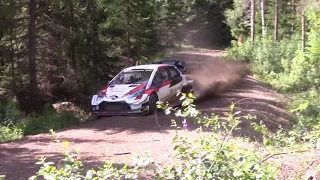 Sebastien Ogier test Toyota Yaris wrc