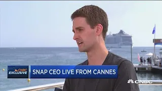 Snap CEO Evan Spiegel on competing with Facebook