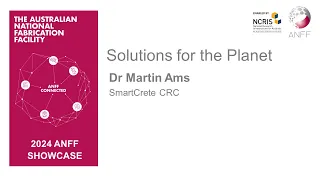 Solutions for the Planet: Dr Martin Ams