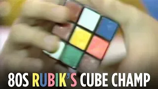 15-year-old Rubik's Cube champ sets puzzle-solving record in 1981